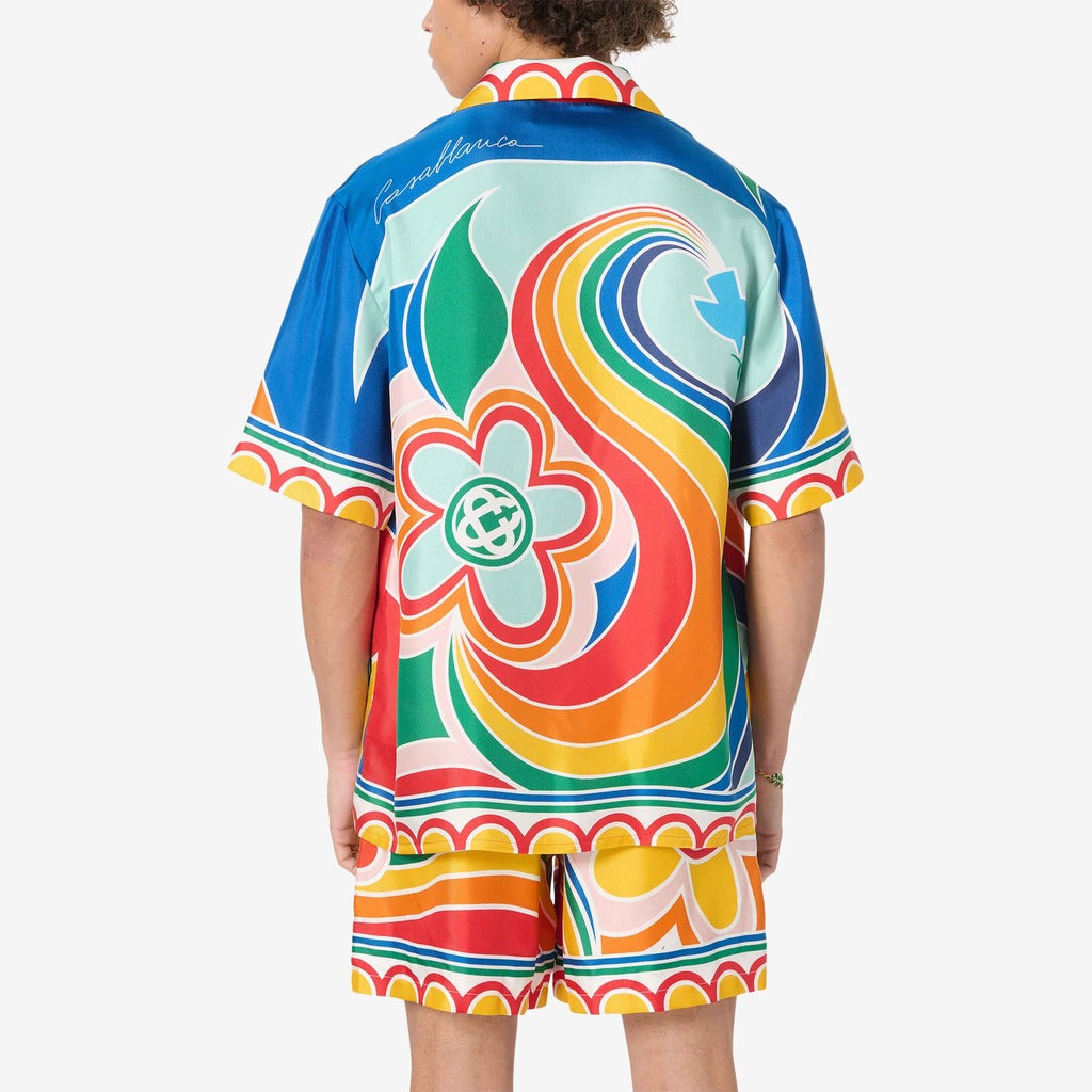 Le Pouvoir Des Fleurs Silk Shirt