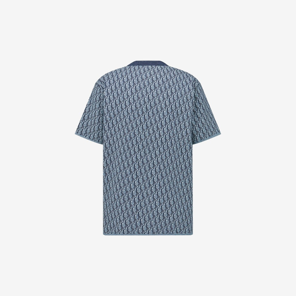 T-shirt Dior Oblique, coupe relax Jacquard