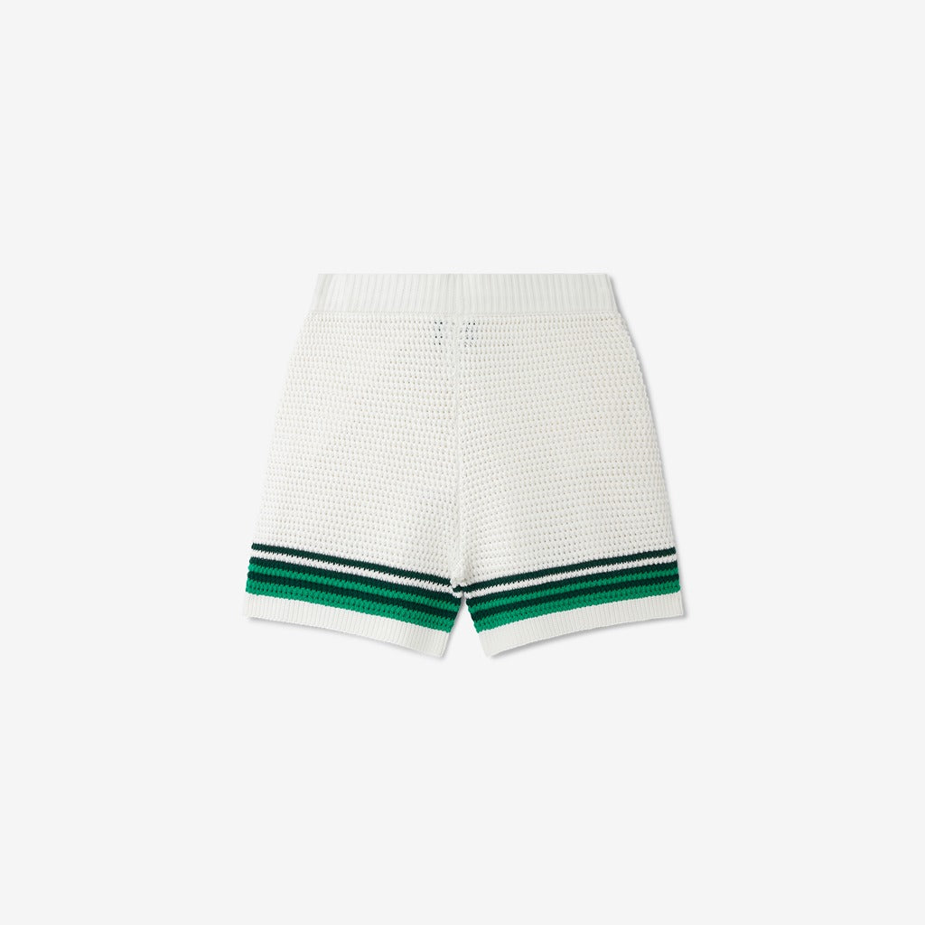 Tennis Crochet Shorts - casablanca