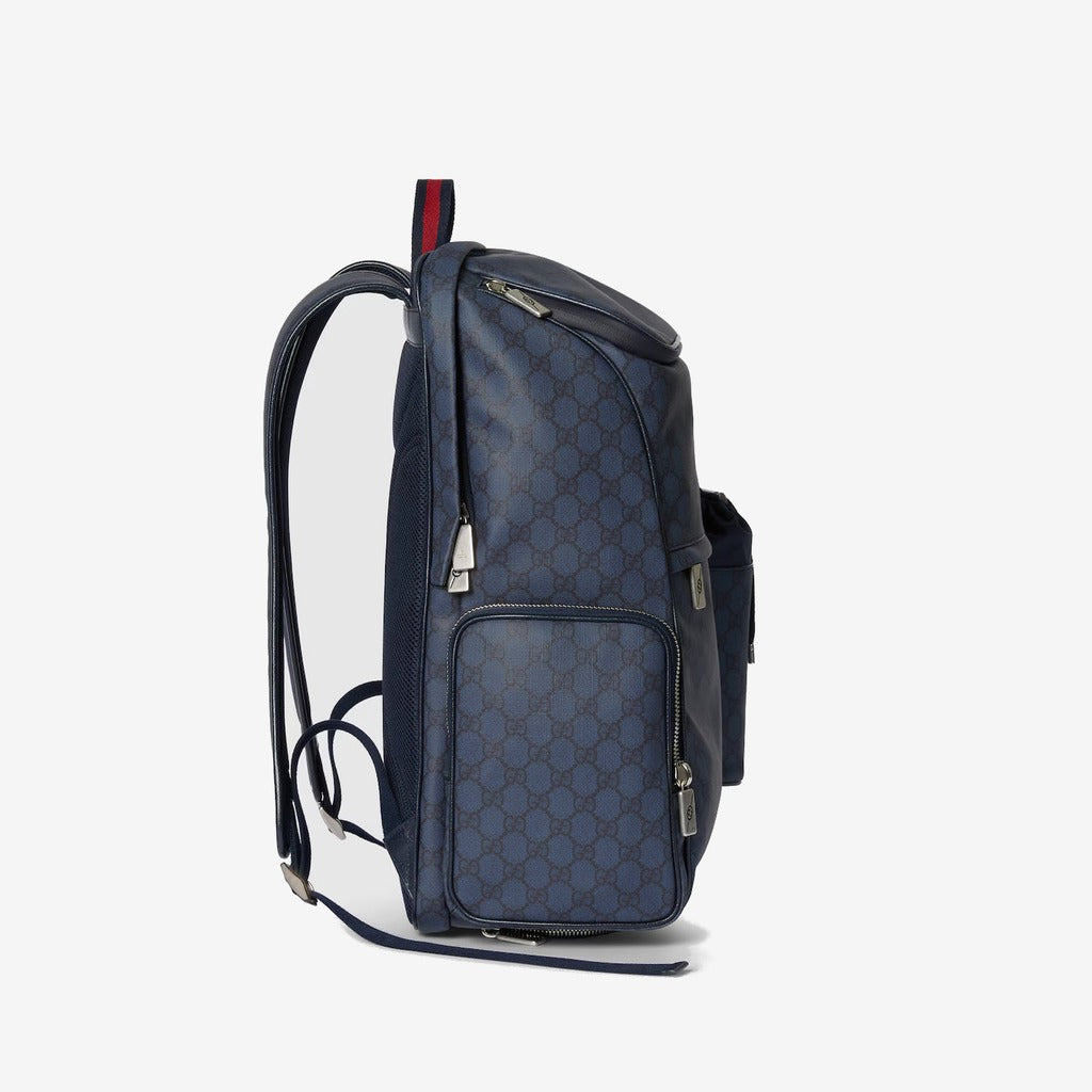 Sac à dos avec détail bande Web moyen format