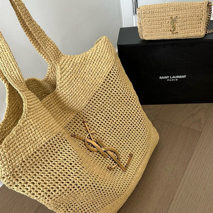 YSL - CARE IN RAFFIA