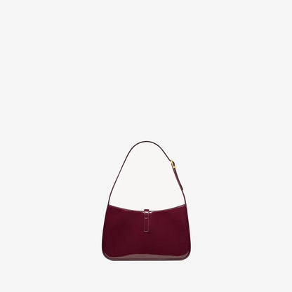 YSL - le 5 à 7 en cuir verni Red