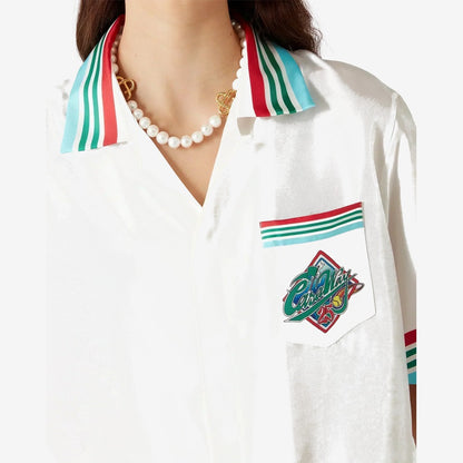Casa Way World Series Short Sleeve Silk Shirt
