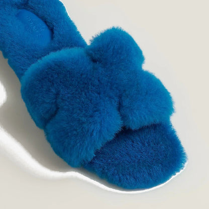 Sandales Oran - Bleu océan