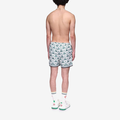 Heart Monogram Swim Trunks