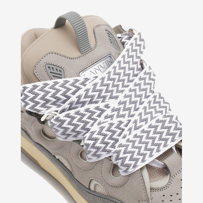 LANVIN LEATHER CURB GRIS