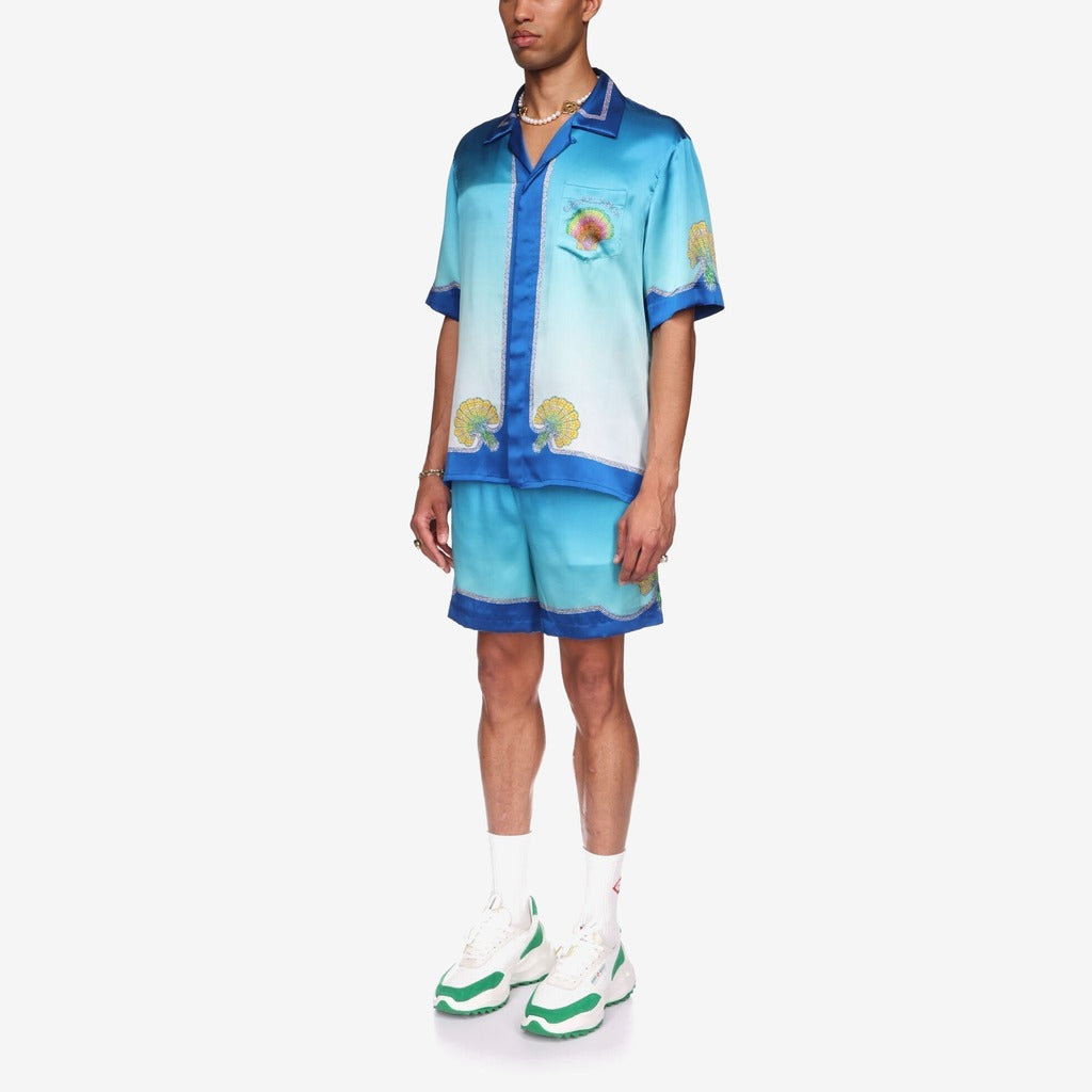 Coquillage Coloré Silk Shirt