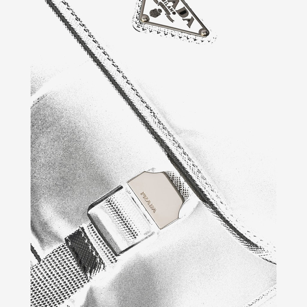 Sac porté épaule en Re-Nylon et cuir Saffiano - #12
