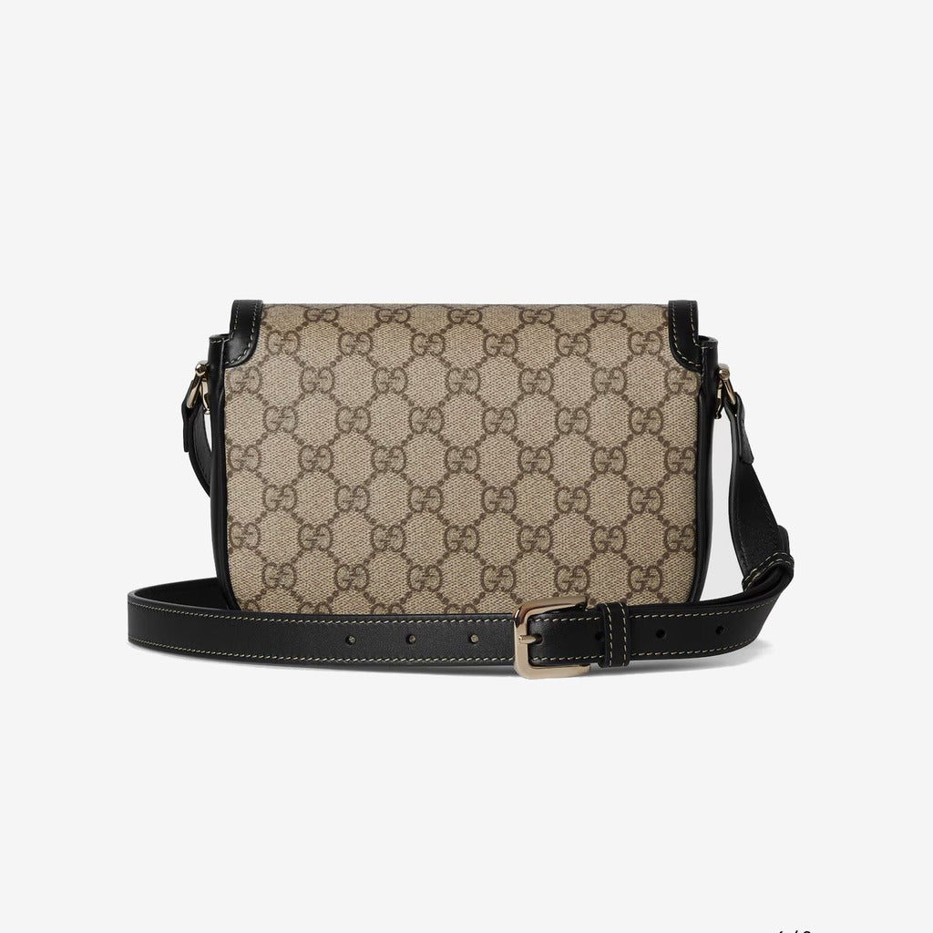 Sac à épaule Gucci Horsebit 1955 Soft petit format - #4