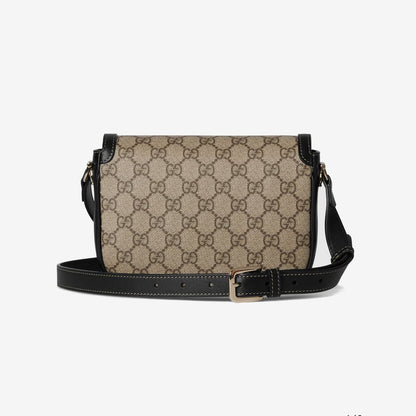 Sac à épaule Gucci Horsebit 1955 Soft petit format - #4