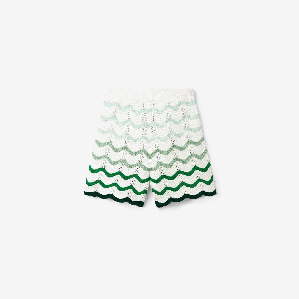 Wavy Gradient Crochet Shorts - casablanca (2)