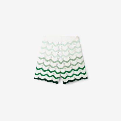 Wavy Gradient Crochet Shorts - casablanca (2)