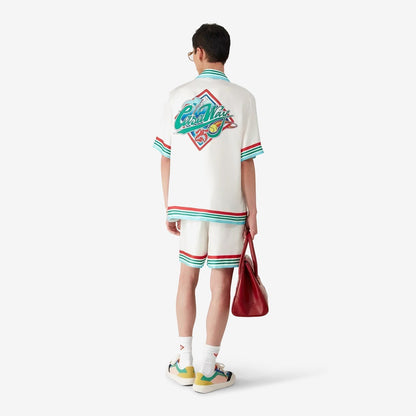 Casa Way World Series Short Sleeve Silk Shirt