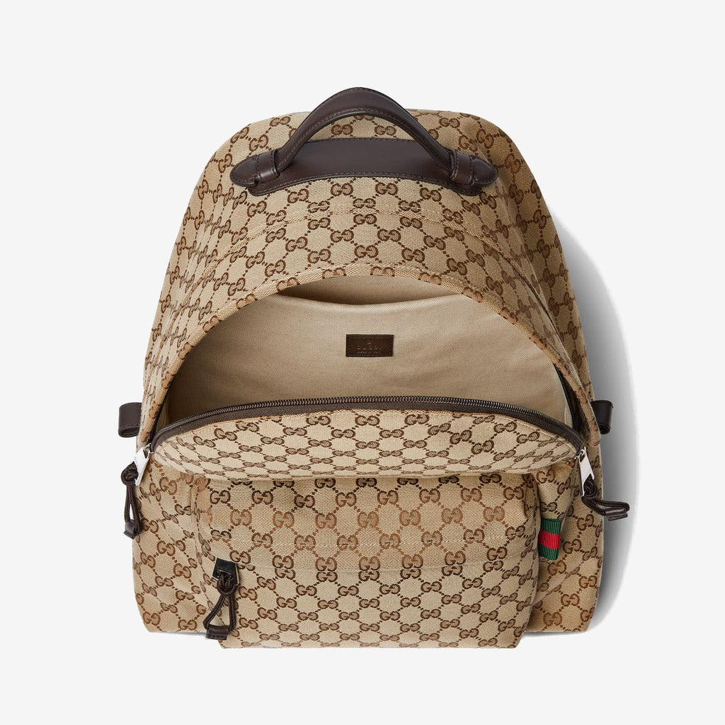 Sac à dos en toile GG moyen format - #3