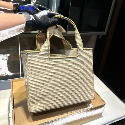 LOEWE - Font Tote Petit en raphia