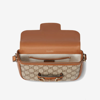 Sac à épaule Gucci Horsebit 1955 Soft petit format - #3