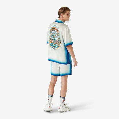 Casa Way Skate Short Sleeve Silk Shirt