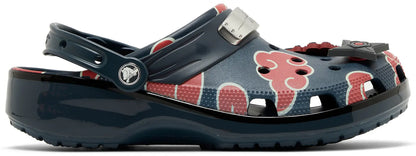 Crocs : sabot Naruto Itachi bleu nuit à nuages rouges Akatsuki