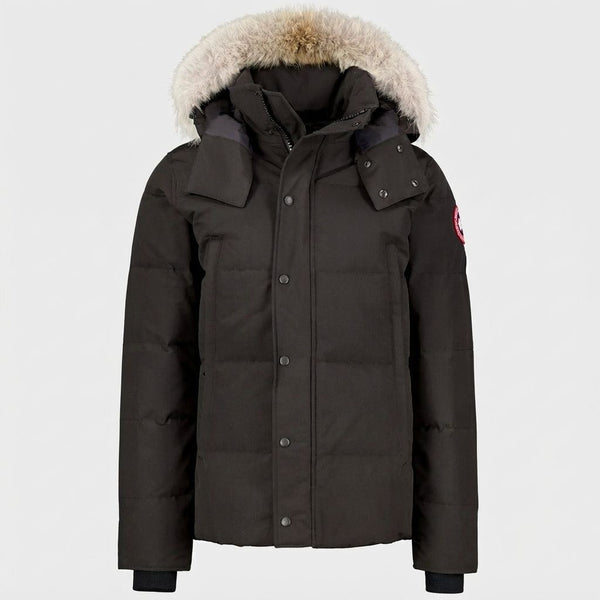 Parka Canada Goose Fourrure Noir