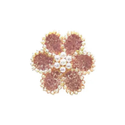 PIN'S FLEURS & TREFLES METAL