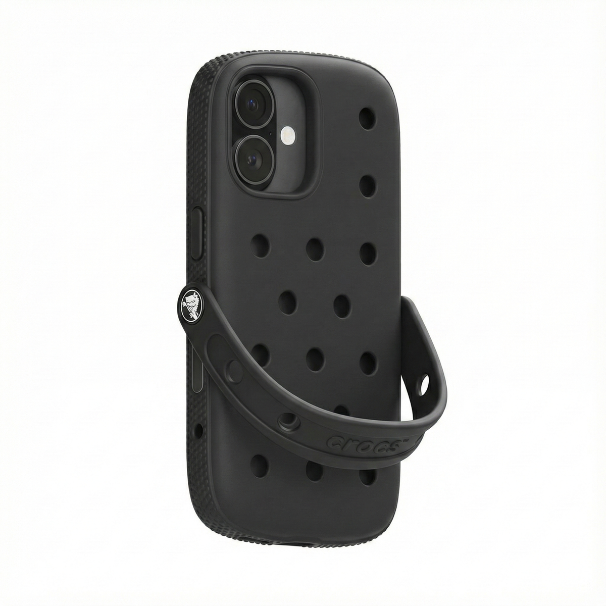 Coque iPhone Crocs Noir | Tous Modèles iPhone 11 au 16 Pro Max 