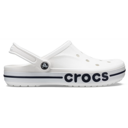 Crocs Bayaband Blanc | Sabots Bande Graphique Frais & Minimalistes 