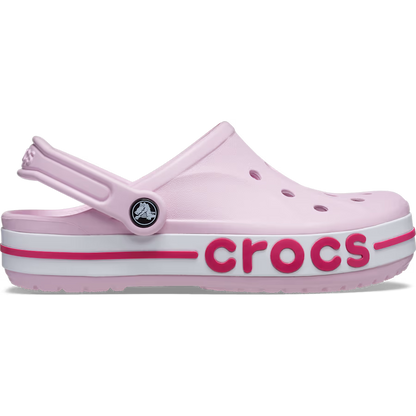 Crocs Bayaband Rose | Sabots Bande Graphique Girly & Tendance 