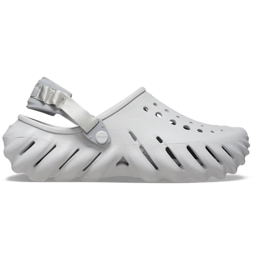 Crocs Echo Gris Clair | Sabots Design Moderne & Look Minimaliste 