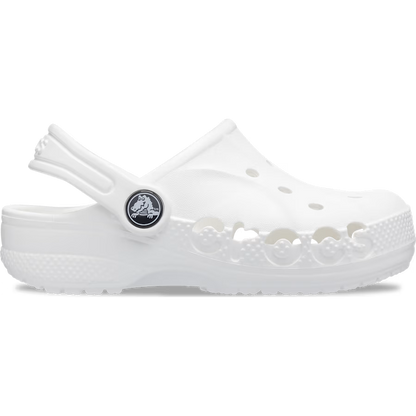 Crocs Kids Baya Blanc | Sabots Enfant Frais & Aérés Toute la Journée 