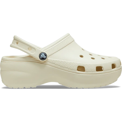 Crocs Plateforme Beige | Sabots Compensés Femme Naturels & Chic 