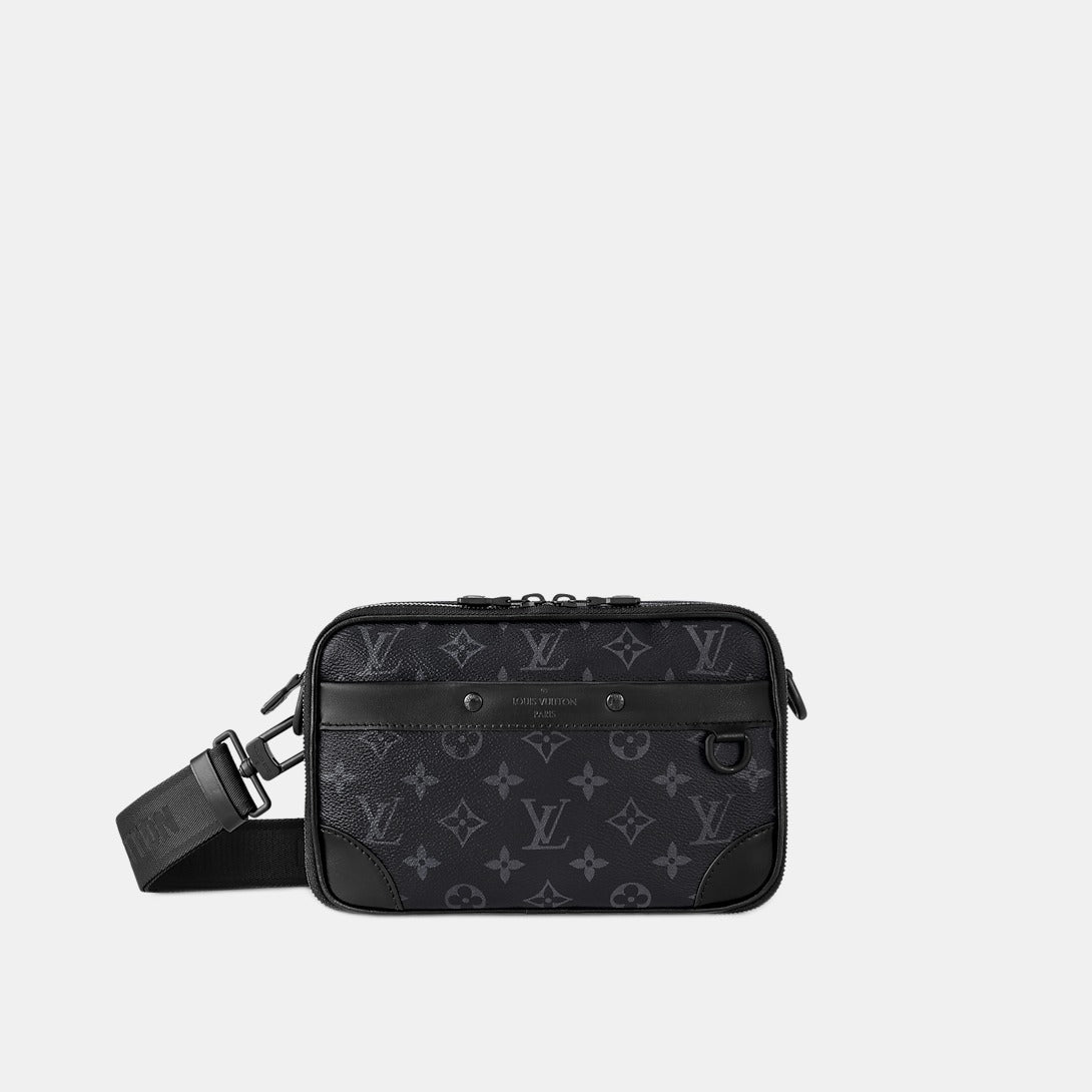 Sac Alpha Messenger Noir — Louis Vuitton