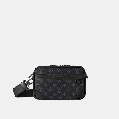 Sac Alpha Messenger Noir — Louis Vuitton