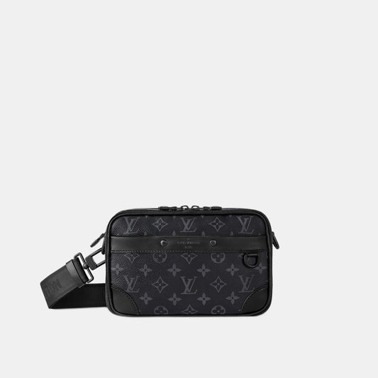 Sac Alpha Messenger Noir — Louis Vuitton