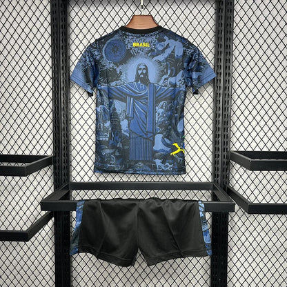 Kits enfant Brésil x Jesus Christ Domicile Junior Enfant 2024-2025