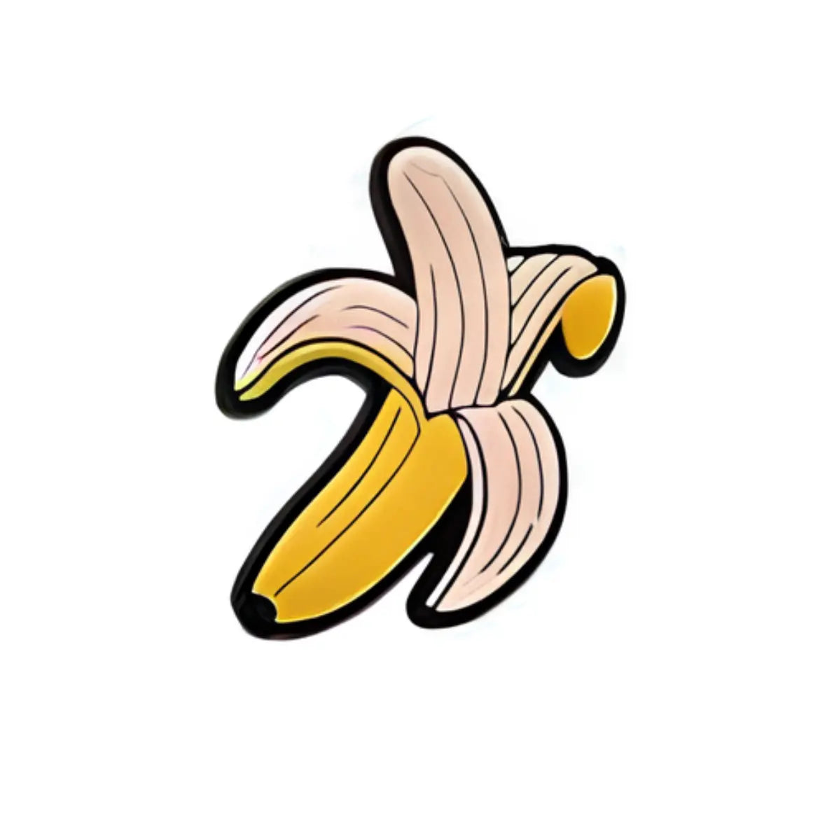 Pin’s banane jaune pour Crocs accessoire fruit