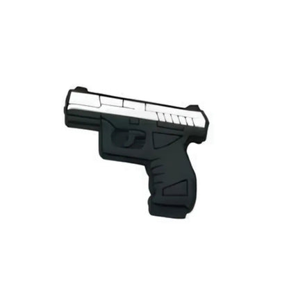     Pistolet noir style GTA pour Crocs
