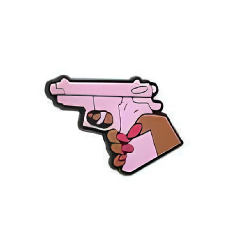     Pistolet rose inspiré de GTA pour Crocs