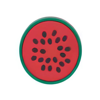Pin’s tranche de pastèque ronde pour Crocs