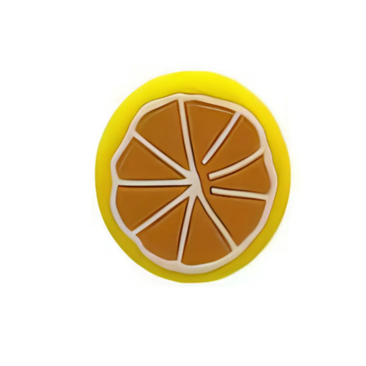 Pin’s tranche d’orange pour Crocs accessoire fruit