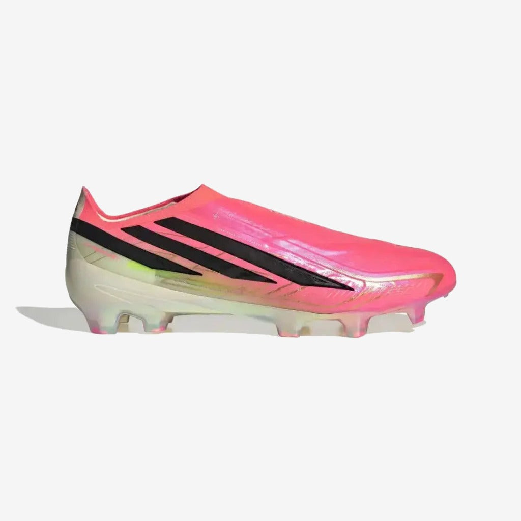 Adidas F50 Hyperfast Elite Laceless FG Road to Glory - Solar Turbo/Noir/Doré