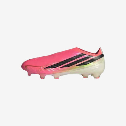 Adidas F50 Hyperfast Elite Laceless FG Road to Glory - Solar Turbo/Noir/Doré