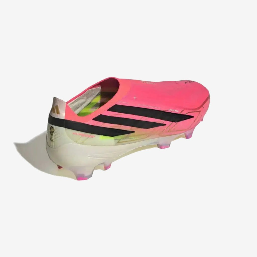 Adidas F50 Hyperfast Elite Laceless FG Road to Glory - Solar Turbo/Noir/Doré