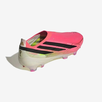 Adidas F50 Hyperfast Elite Laceless FG Road to Glory - Solar Turbo/Noir/Doré