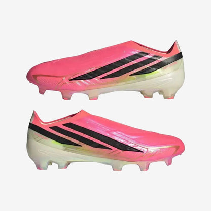 Adidas F50 Hyperfast Elite Laceless FG Road to Glory - Solar Turbo/Noir/Doré