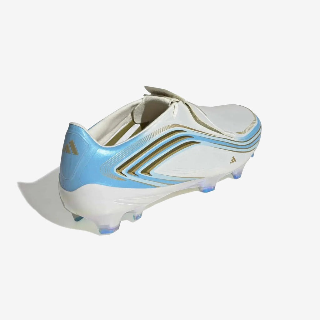 Adidas F50 Messi Elite FG - Blanc/Bleu/Or