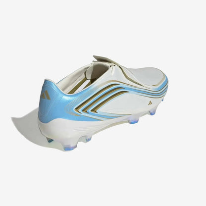 Adidas F50 Messi Elite FG - Blanc/Bleu/Or