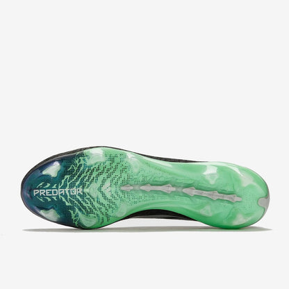 Adidas Predator 26 Elite FG Final Rush - Noir/Argenté/Vert Menthe