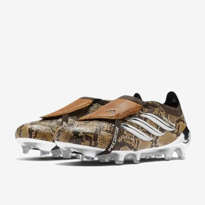 Adidas Predator 26 Elite Fold-over Tongue FG Wales Bonner - Marron/Argenté ÉDITION LIMITÉE