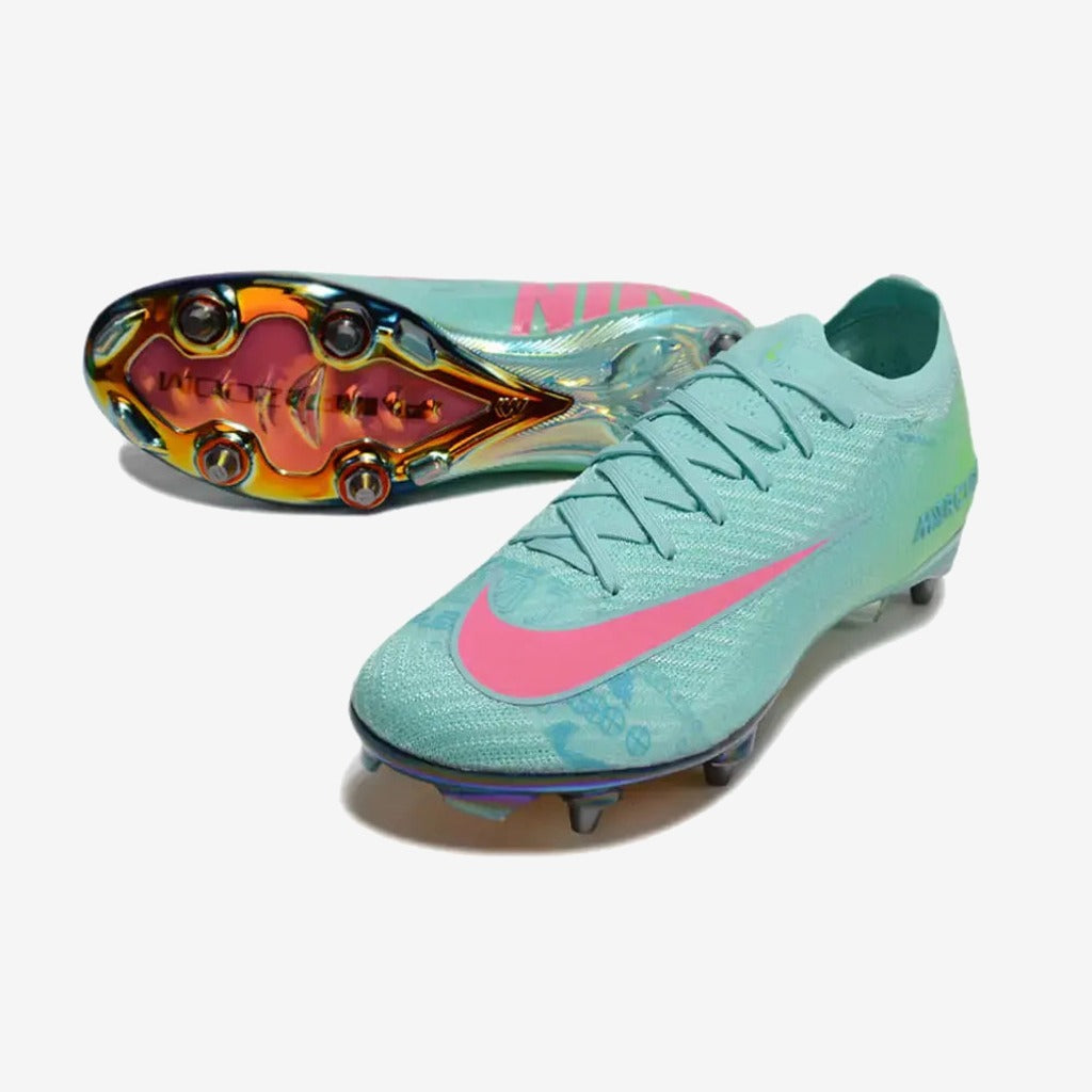 Air Zoom Mercurial 10 SG Cosmic Speed 2 - Turquoise/Noir ÉDITION LIMITÉE