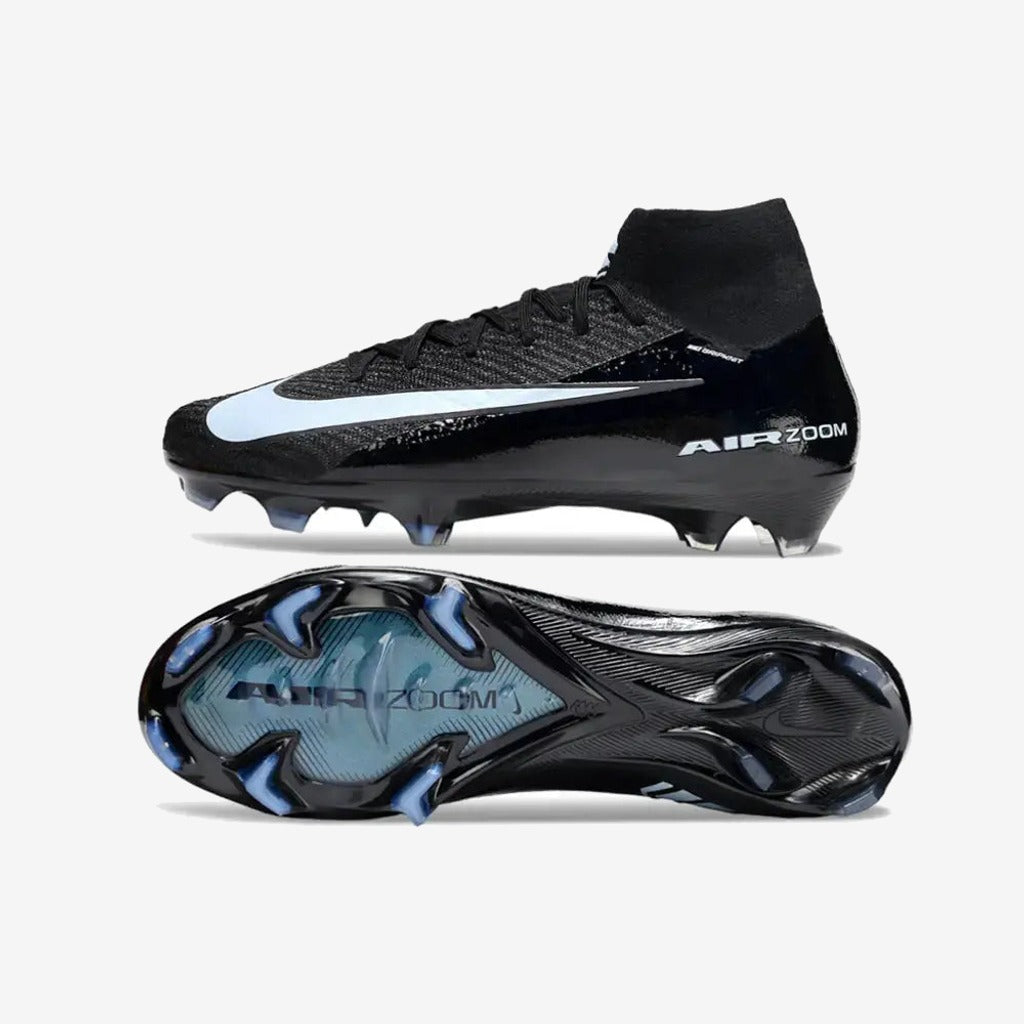 Air Zoom Mercurial Superfly 10 Elite FG Shadow - Noir/Bleu